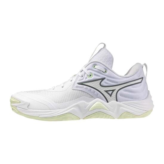 Scarpe sportive Mizuno Wave Momentum Elite Donna Bianco/Verde chiaro
