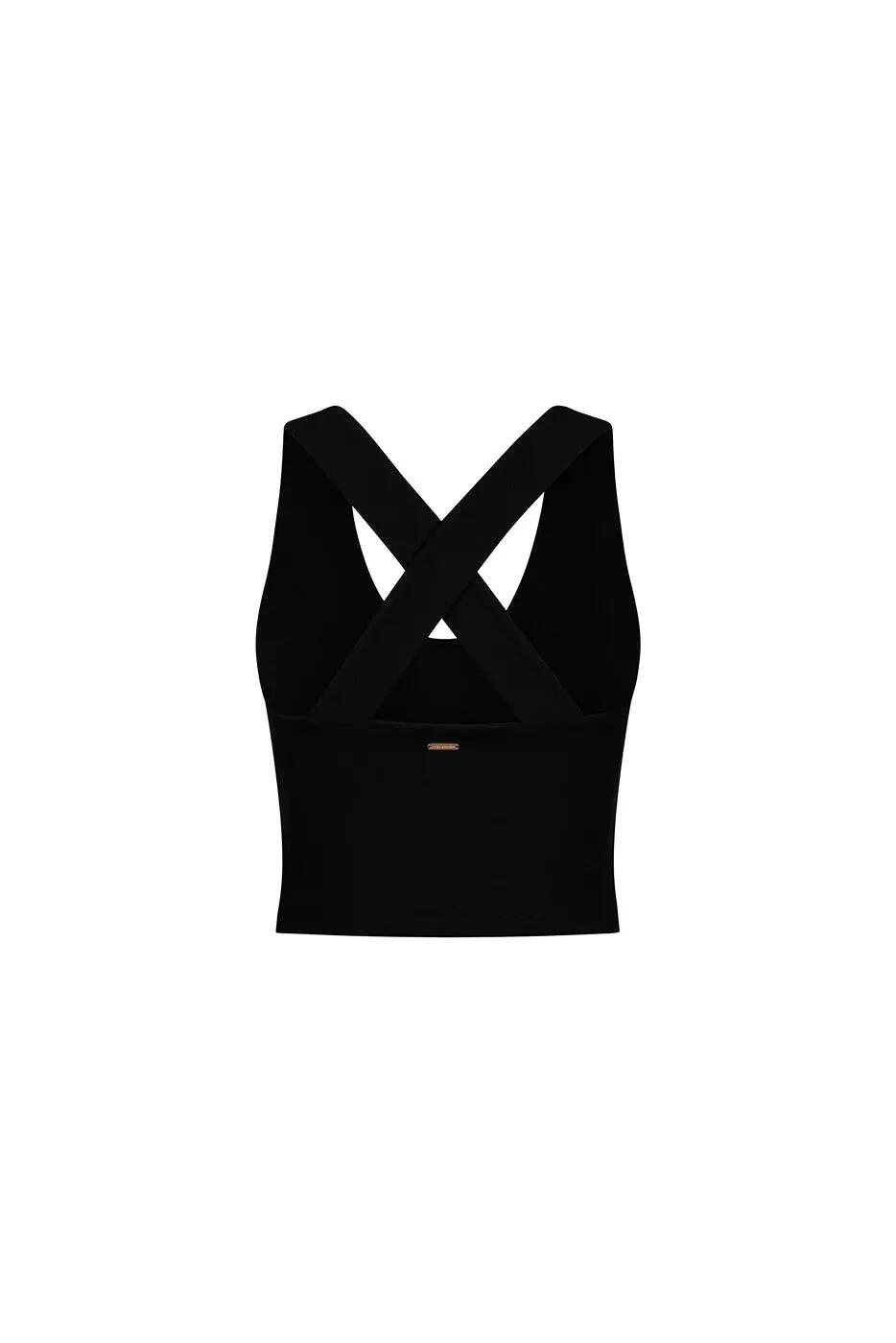 Brassière de yoga et pilates Aina - Noir Onyx 6/6