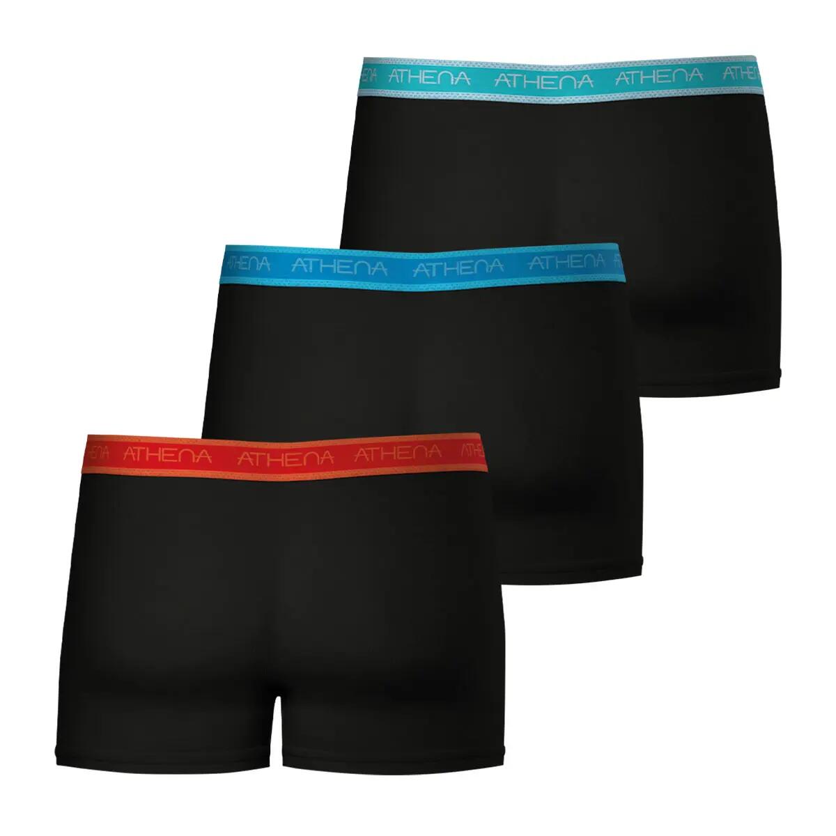 Lot de 3 boxers homme 3/4