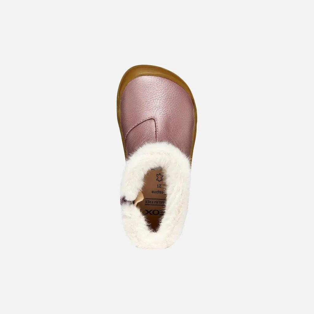 Bottines Bébé Fille B STEPPIEUP GIRL Prune Clair 7/7