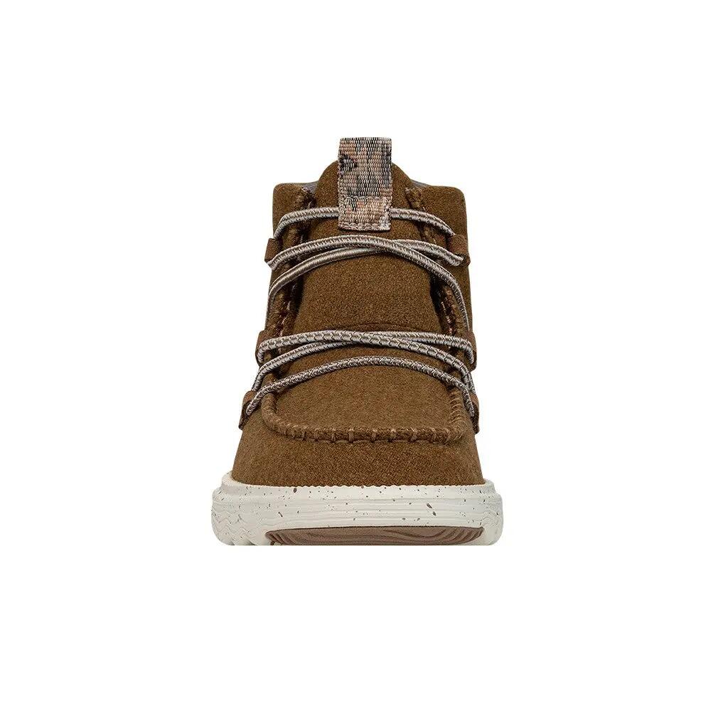 Calzado - Casual - Mujer - Botas ligeras de lana Reyes - Marrón cobre. 5/5