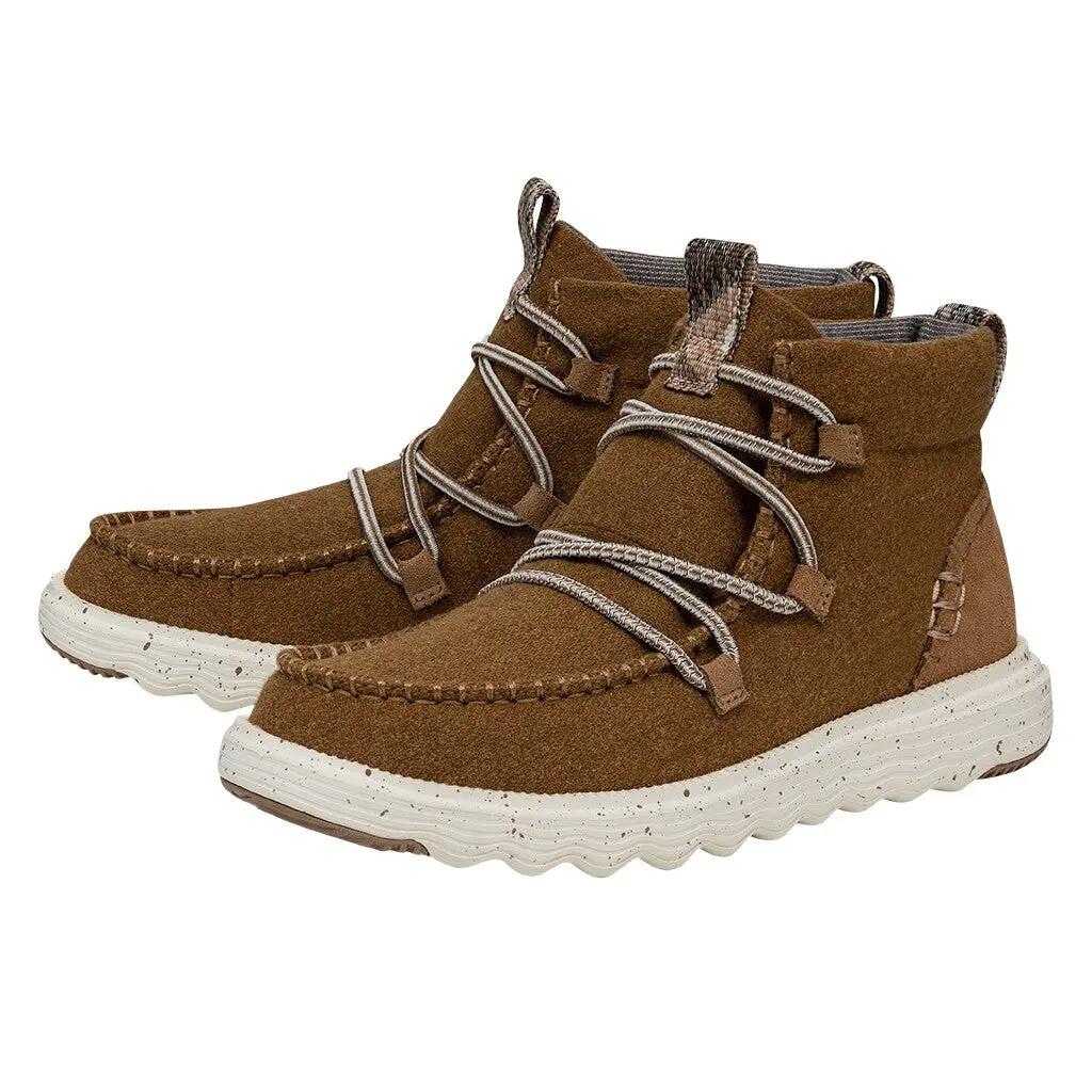 Calzado - Casual - Mujer - Botas ligeras de lana Reyes - Marrón cobre. 3/5