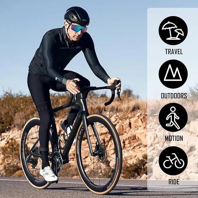 Lot de 2 lunettes de soleil polarisées pour hommes et femmes, protection contre 6/6