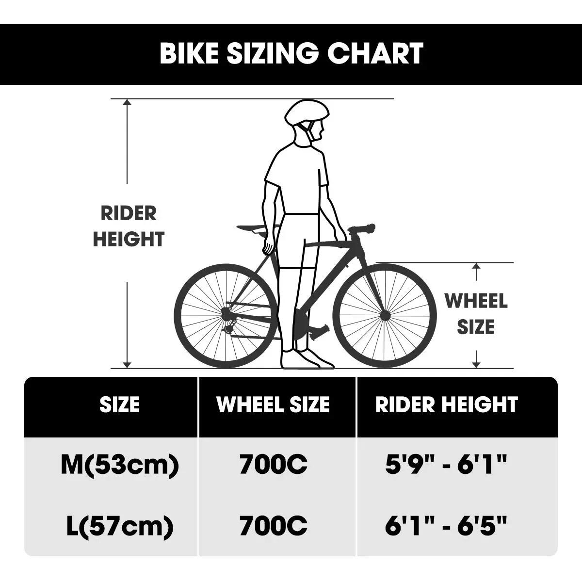 Herren Rennrad 28 Zoll 21-Gang Scheibenbremse 700C 7/7