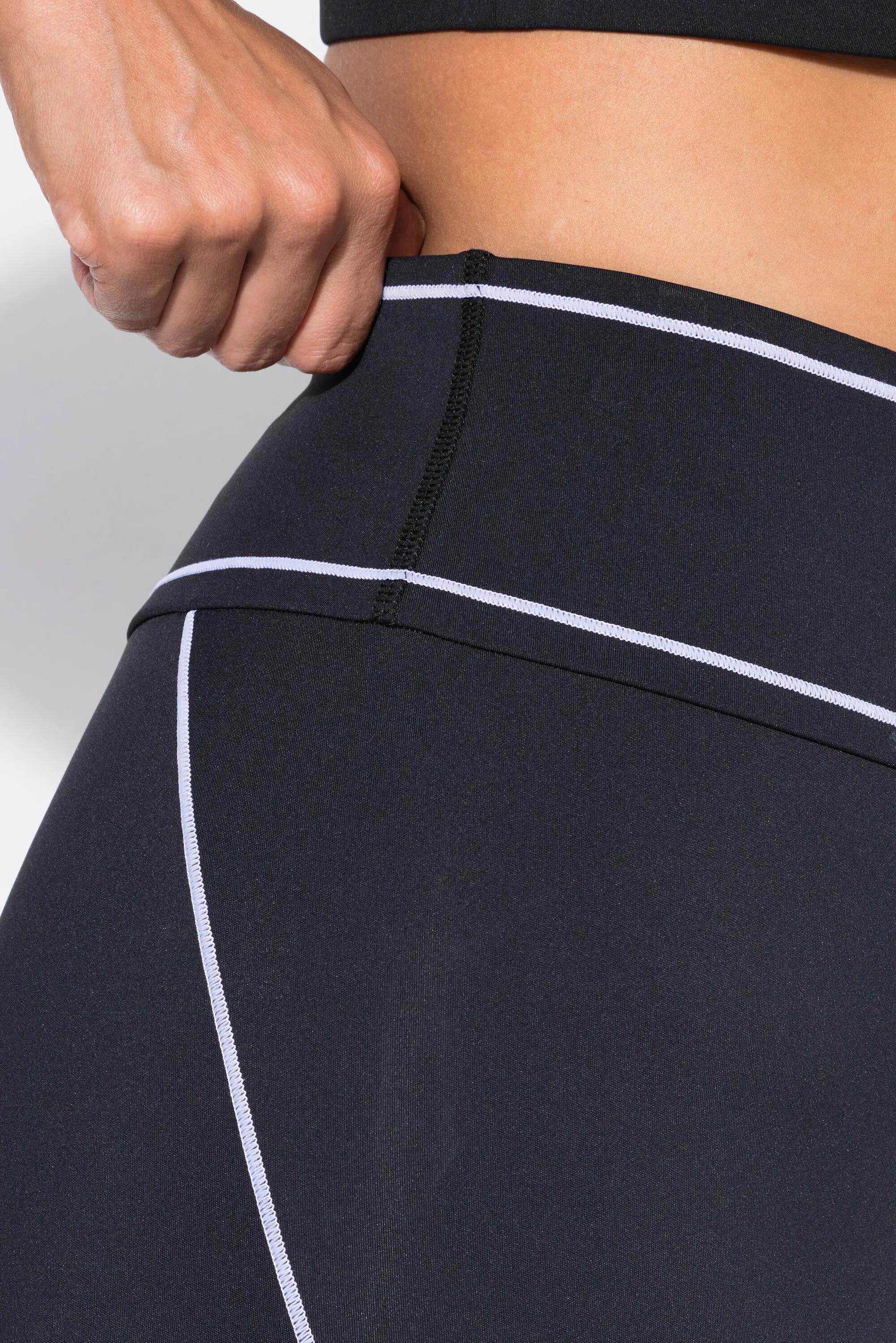 Femme Legging avec passepoils fantaisie matière stretch et coupe Slim Fit 4/11