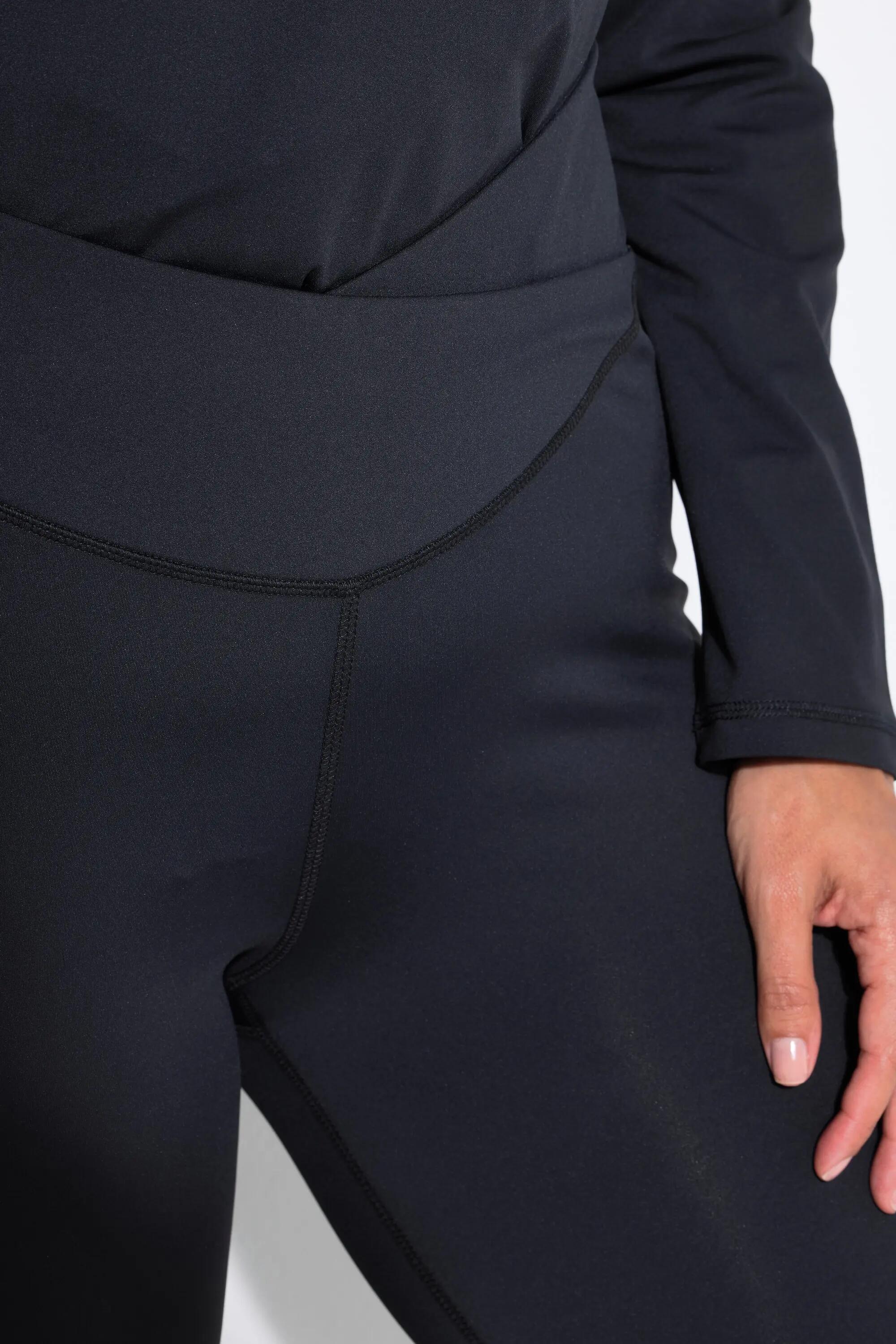 Femme Legging de yoga jambe évasée et coupe Slim Fit taille élastique 3/6