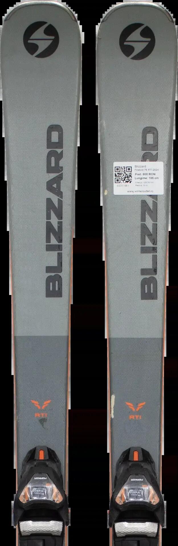 Second life - Narty Blizzard Firebird 76 RTI 2024 165cm 1/5