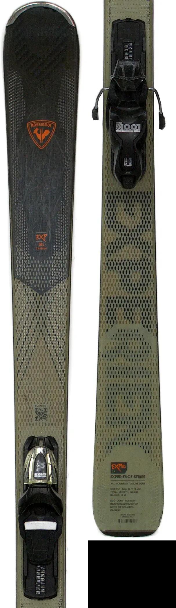 Second life - Narty Rossignol EXP 80 Carbon 174cm 3/5