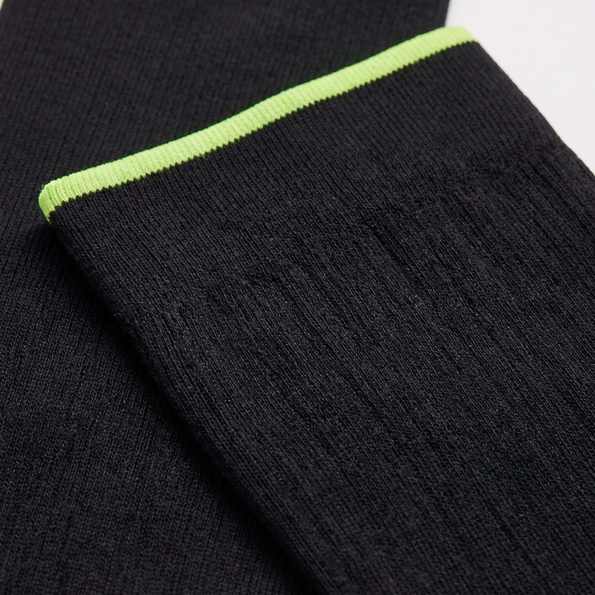 Kompressionssocken kniehoch 2er Pack, Laufsocken mit verstärkter Ferse 5/10