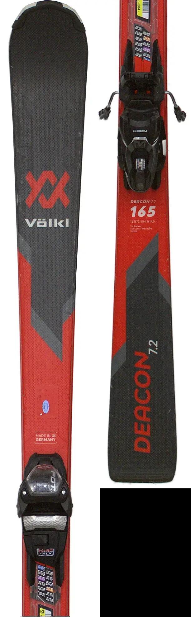 Second life - Narty Volkl Deacon 7.2 172cm 3/5