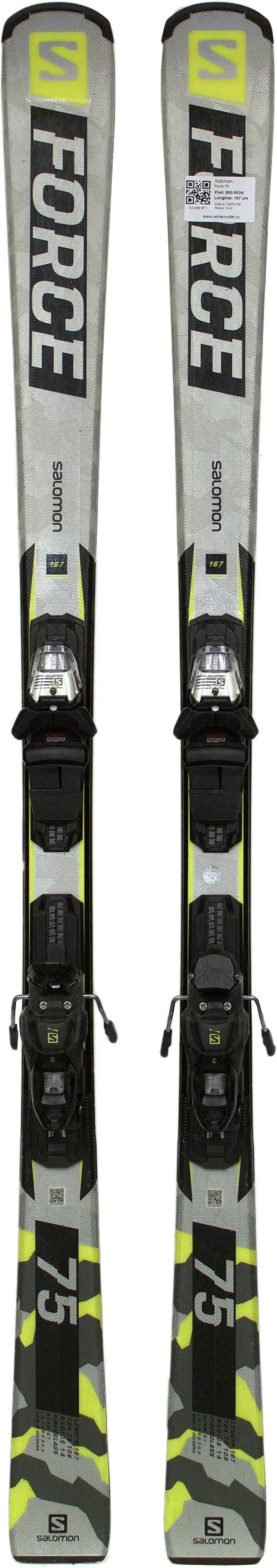 Second life - Narty Salomon Force 75 167cm 2/5