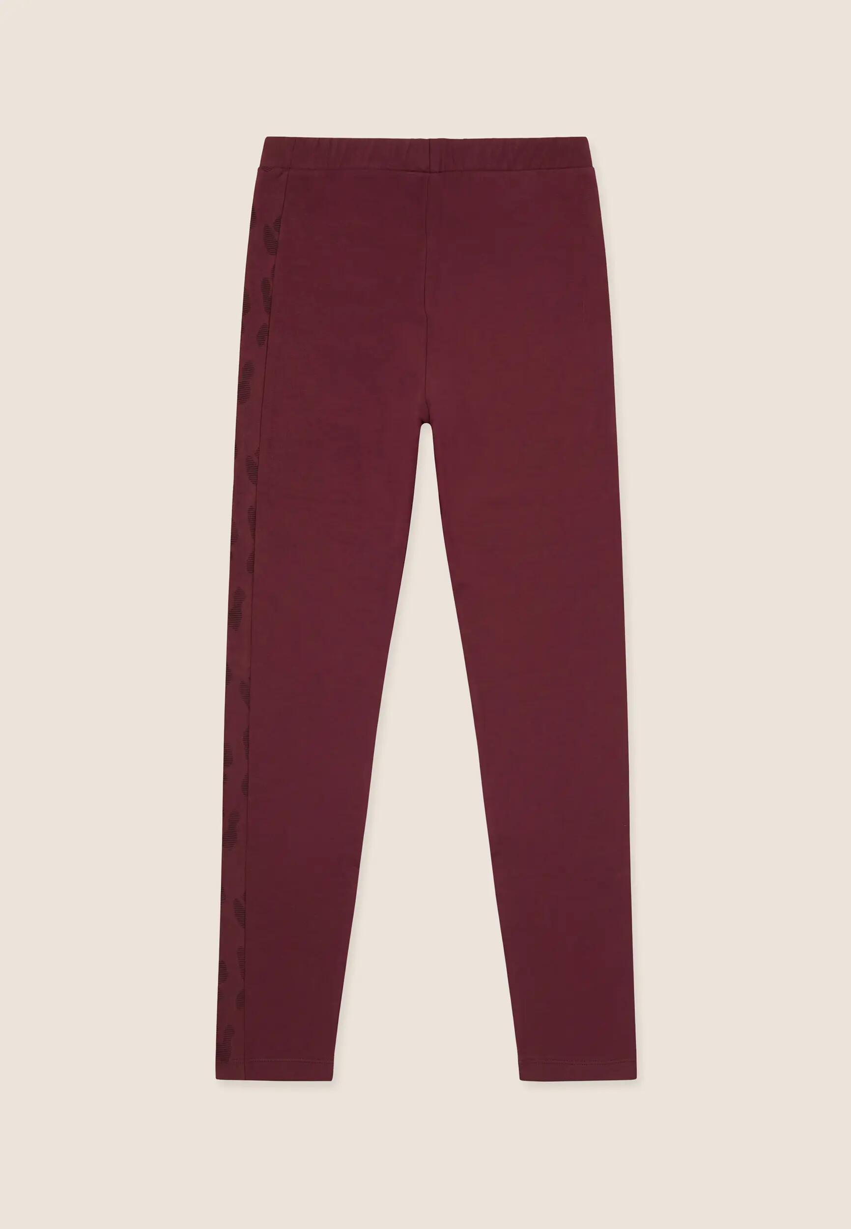 Leggings 7/8 pour femmes avec pièce décorative léopard 2/3