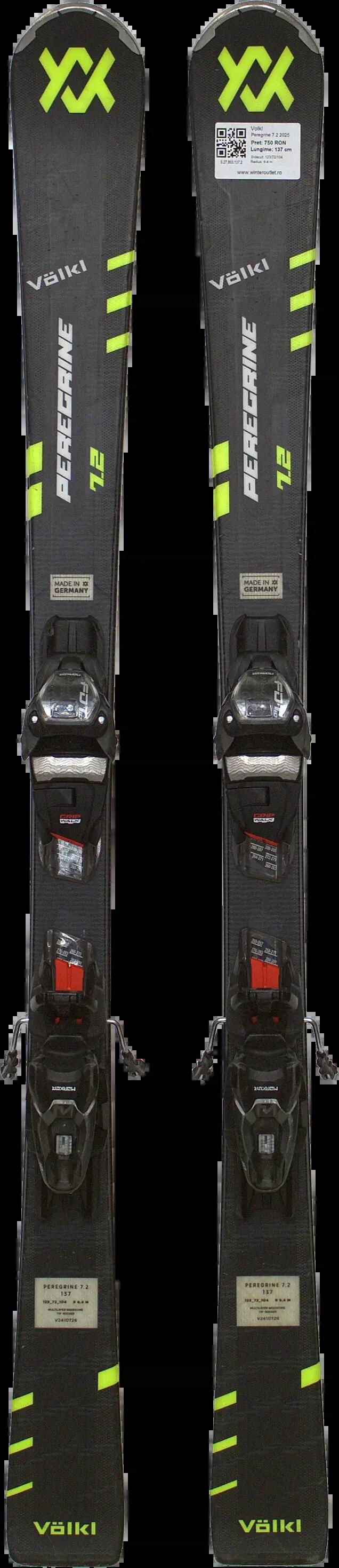 Second life - Narty Volkl Peregrine 7.2 2025 137cm 2/5
