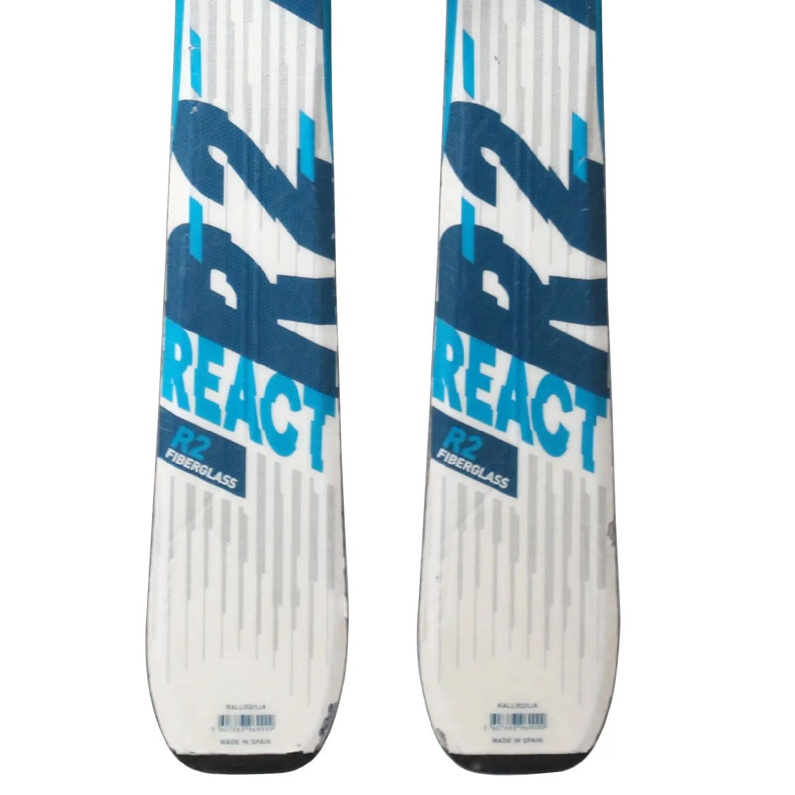 RECONDITIONNE - Ski Rossignol React 2 + Fixations 4/4