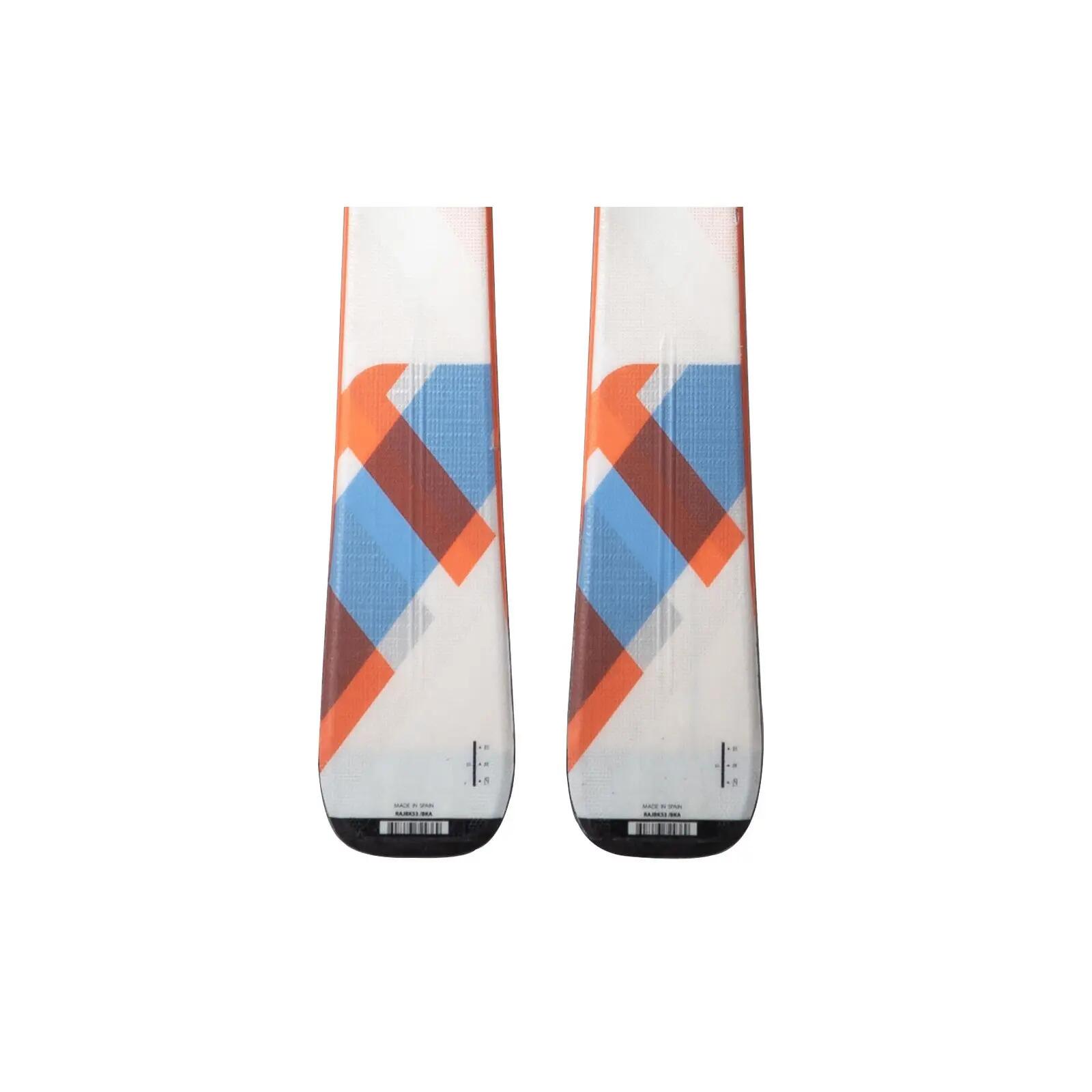 RECONDITIONNE - Ski Rossignol Famous + Fixations 4/4