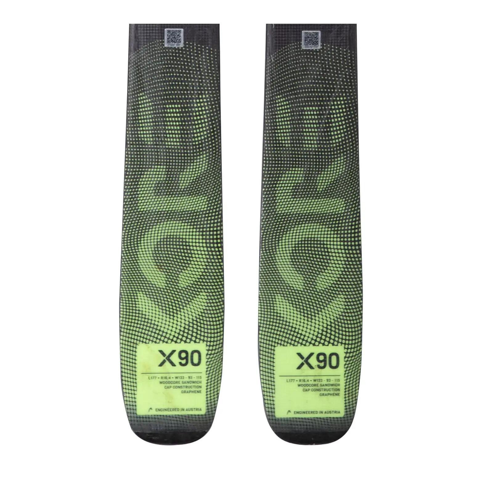 RECONDITIONNE - Ski Head Kore X 90 + Fixations 4/4