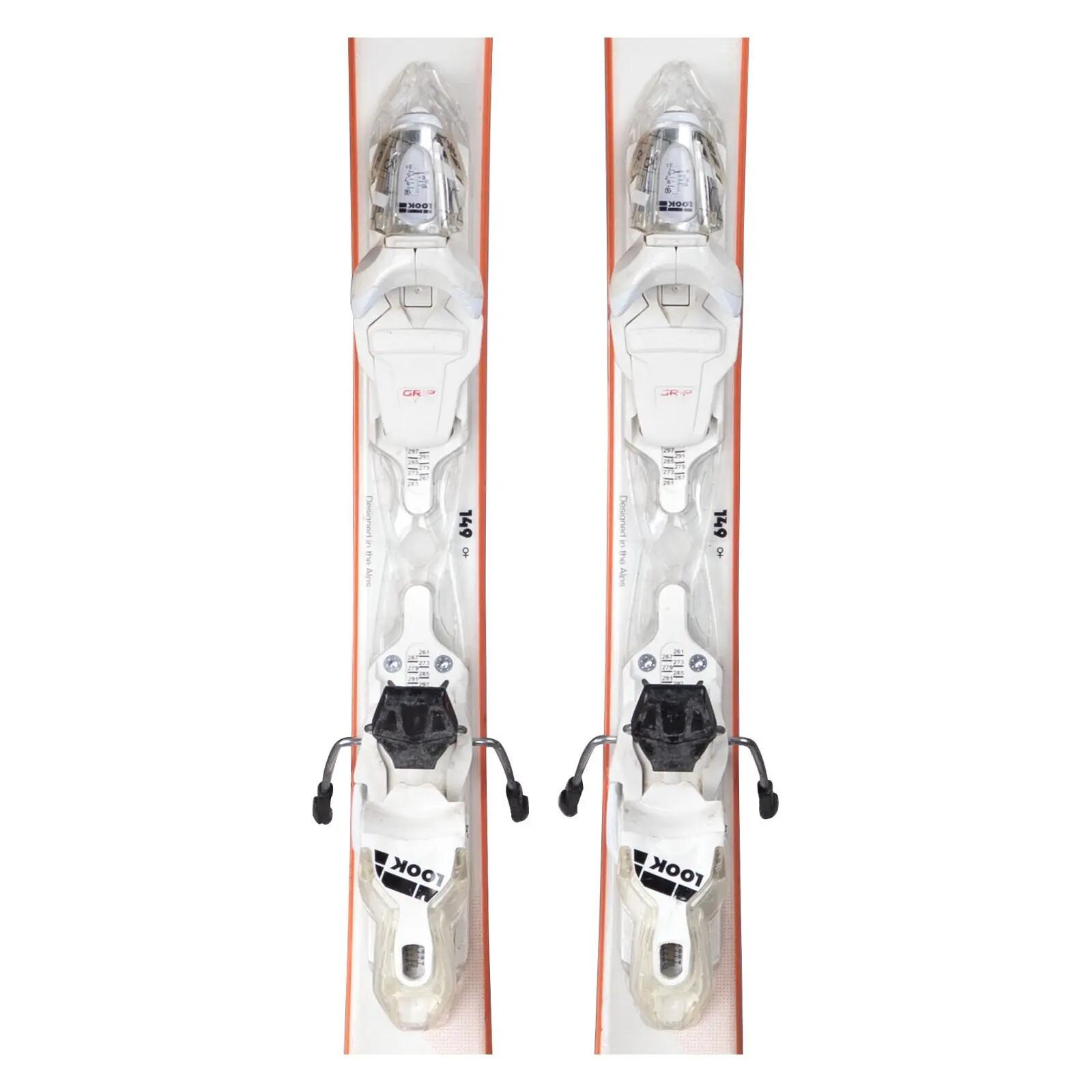 RECONDITIONNE - Ski Rossignol Famous + Fixations 3/4