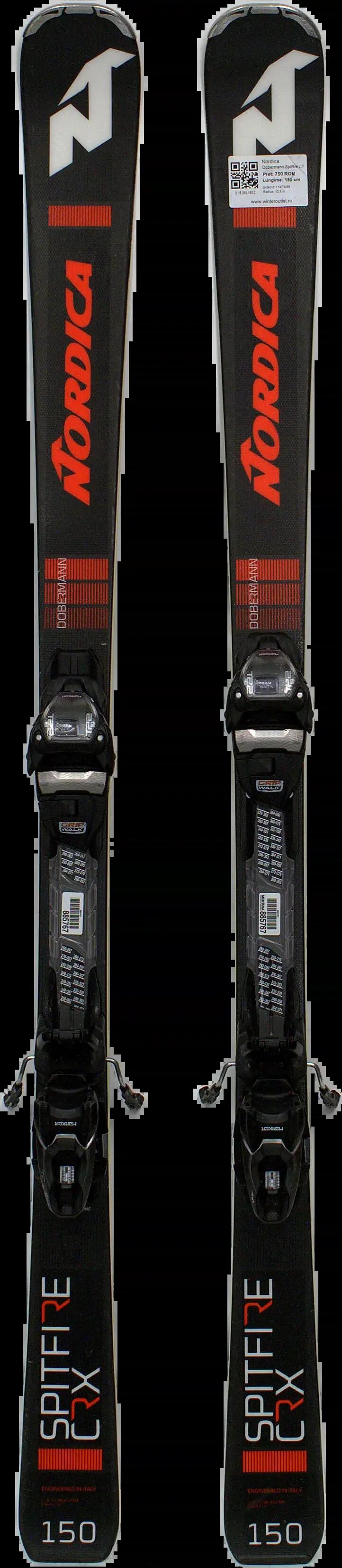 Second life - Narty Nordica Dobermann Spitfire CRX 150cm 2/5
