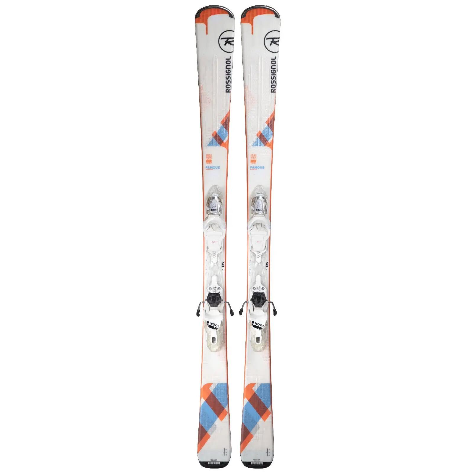 RECONDITIONNE - Ski Rossignol Famous + Fixations 2/4