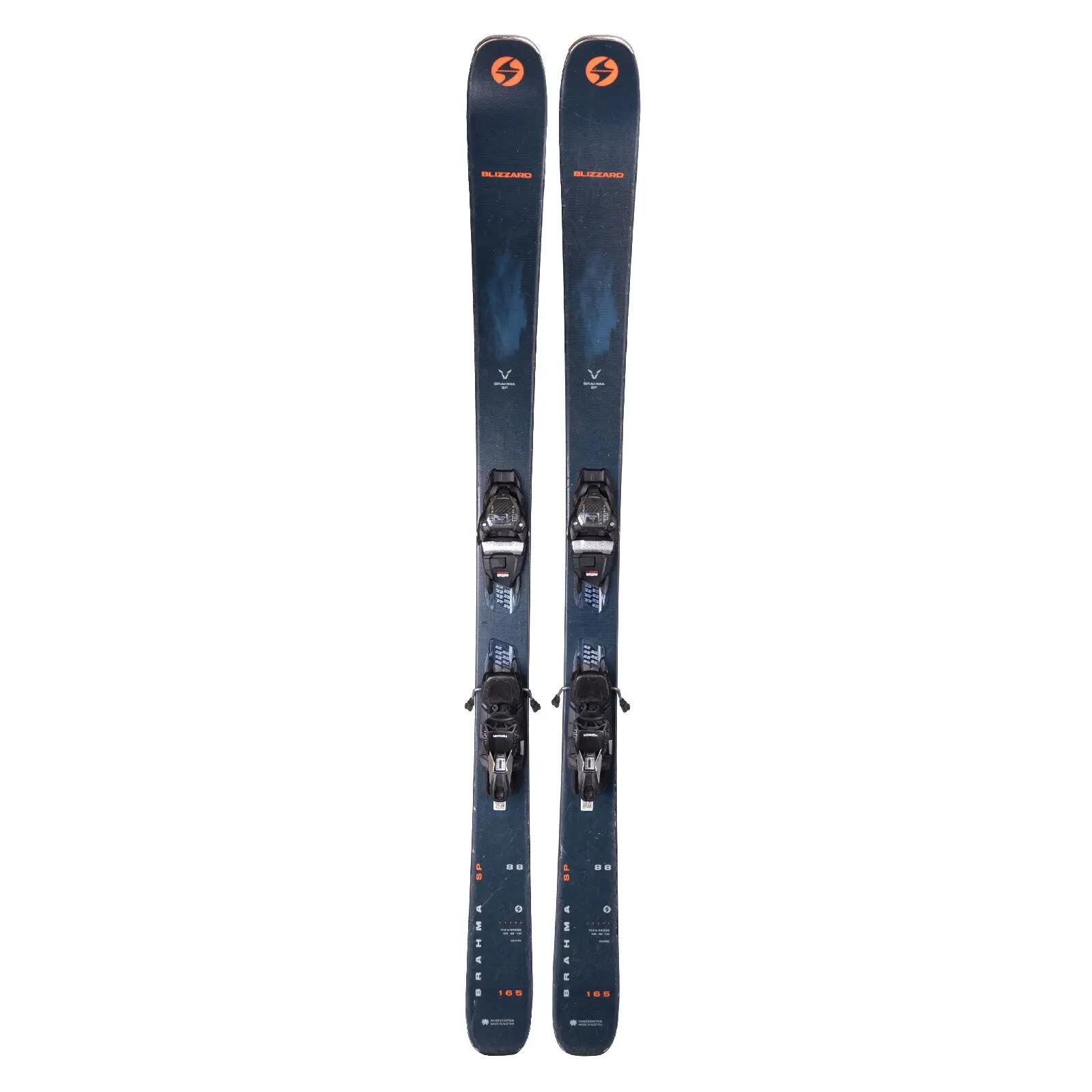 RECONDITIONNE - Ski Blizzard Brahma 88 Sp + Fixations 2/4