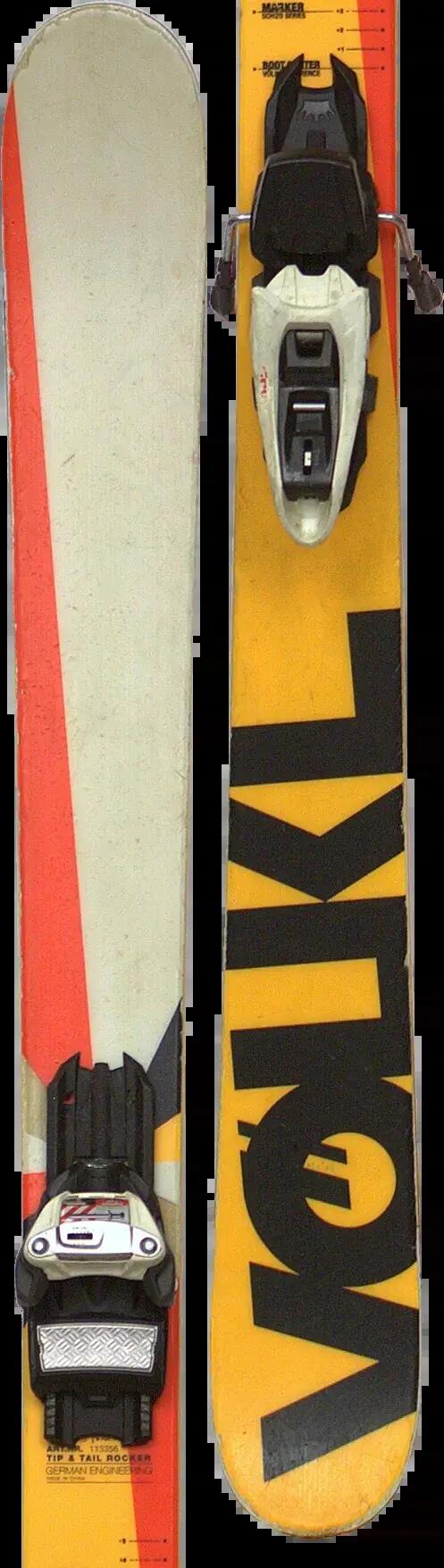 Second life - Narty Volkl Ledge Freestyle 163cm 3/5