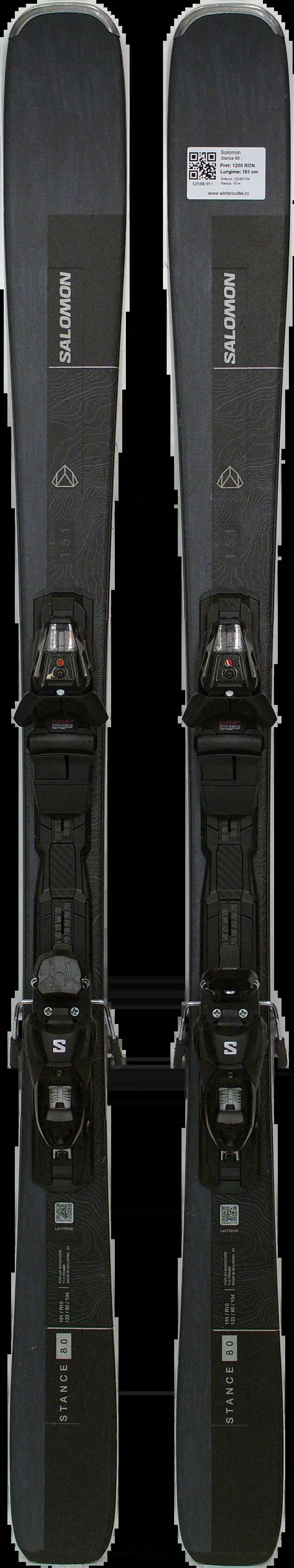 Second life - Narty Salomon Stance 80 151cm 2/5