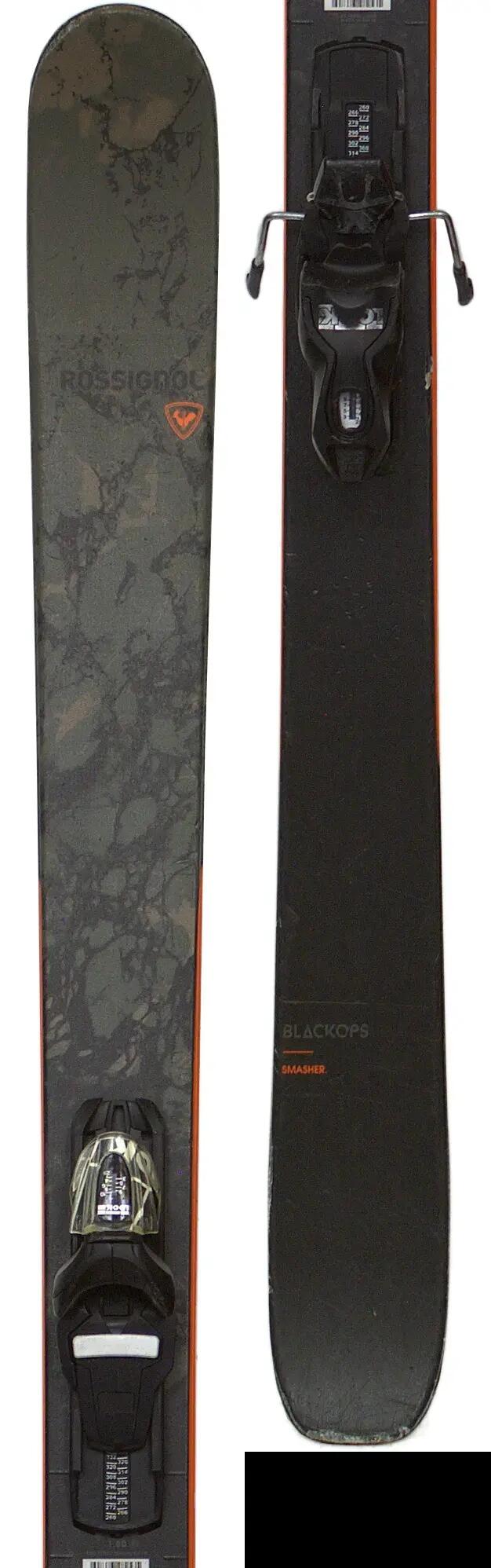 Second life - Narty Rossignol Black Ops Smasher Freeride 160cm 3/5