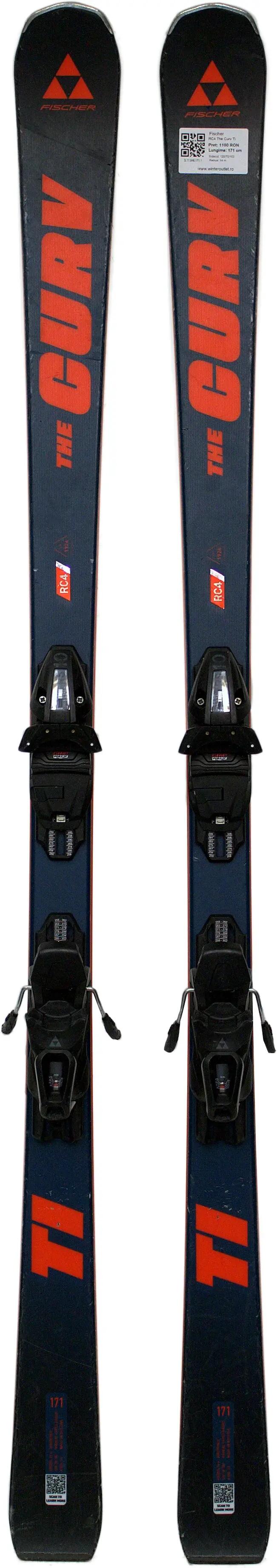 Tweedehands - Ski’s Fischer RC4 The Curv Ti 171cm 2/5