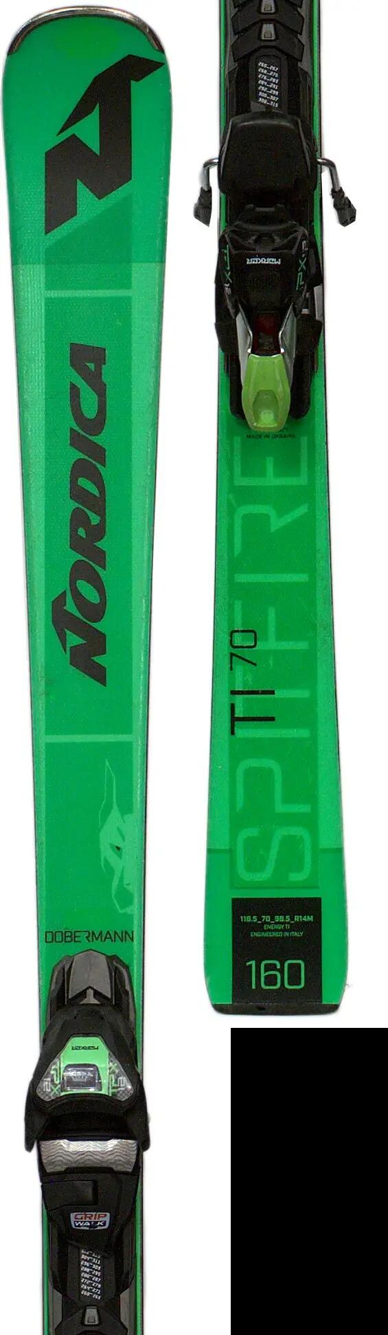 Second life - Narty Nordica Dobermann Spitfire TI 70 160cm 3/5