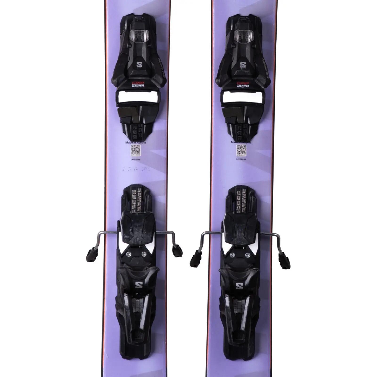 RECONDITIONNE - Ski Salomon Qst 106 + Fixations 3/4