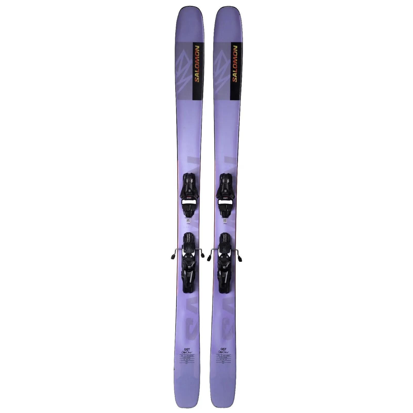 RECONDITIONNE - Ski Salomon Qst 106 + Fixations 2/4