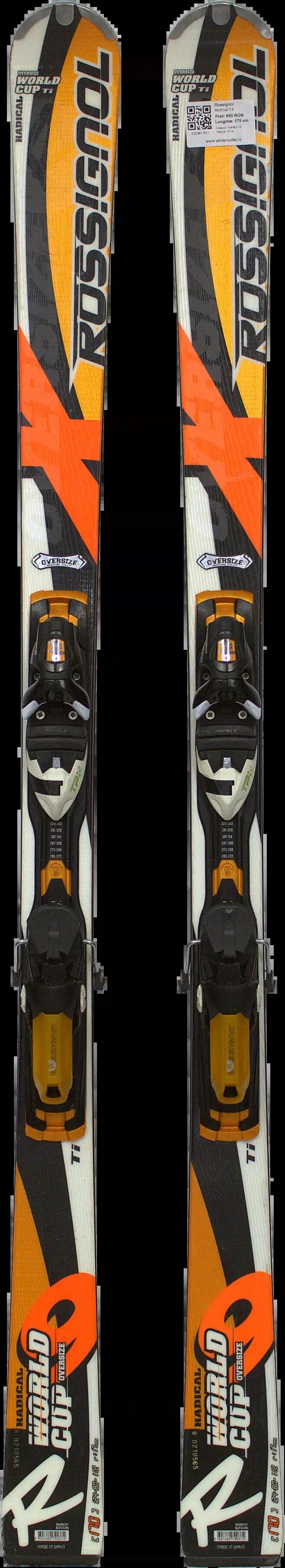 Second life - Narty Rossignol World Cup Ti 9 170cm 2/5