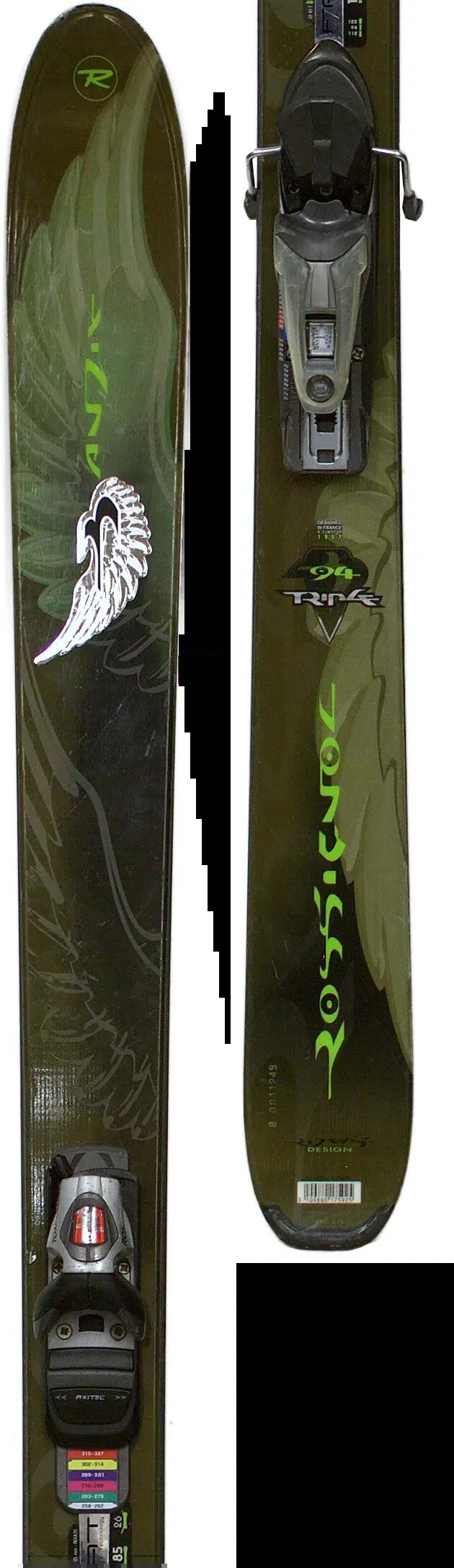 Second life - Narty Rossignol Bandit 94 Freeride 185cm 3/5