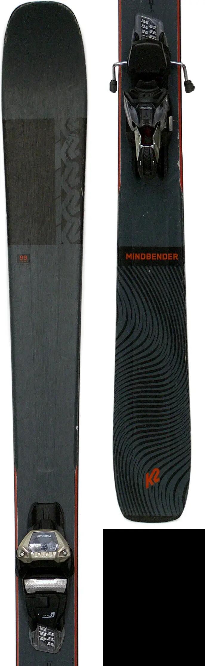 Second life - Narty K2 Mindbender 99Ti Freeride M 184cm 3/5