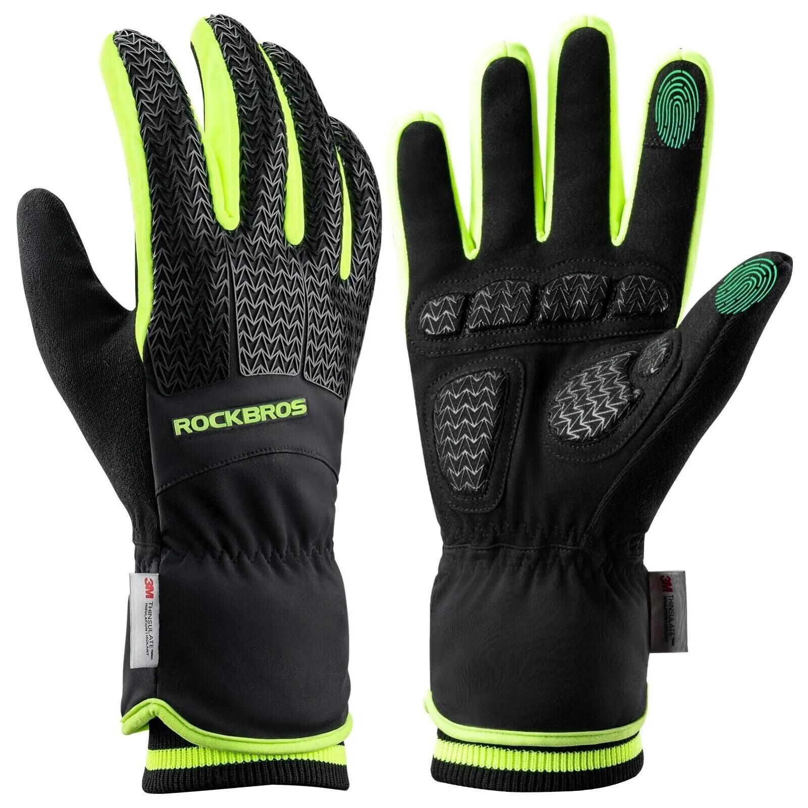 ROCKBROS Gants d'hiver chauds 1/7