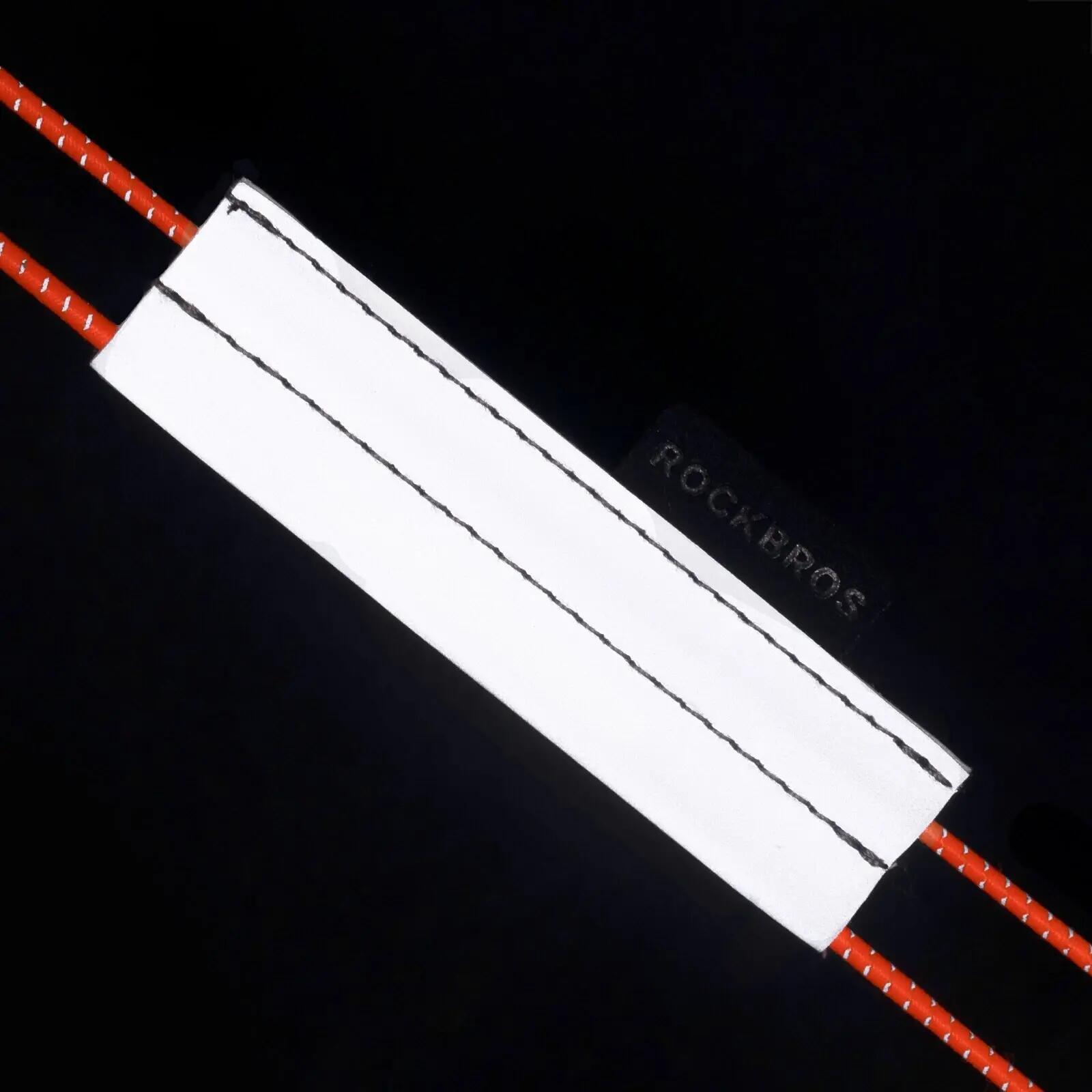 ROCKBROS 2er Set reflektierende Hosenbänder elastisch 8/8