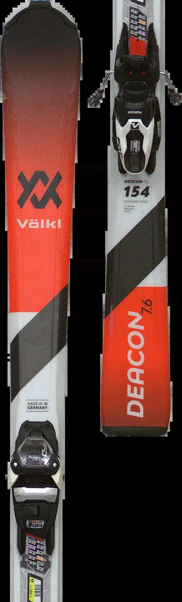 Second life - Narty Volkl Deacon 7.6 154cm 3/5