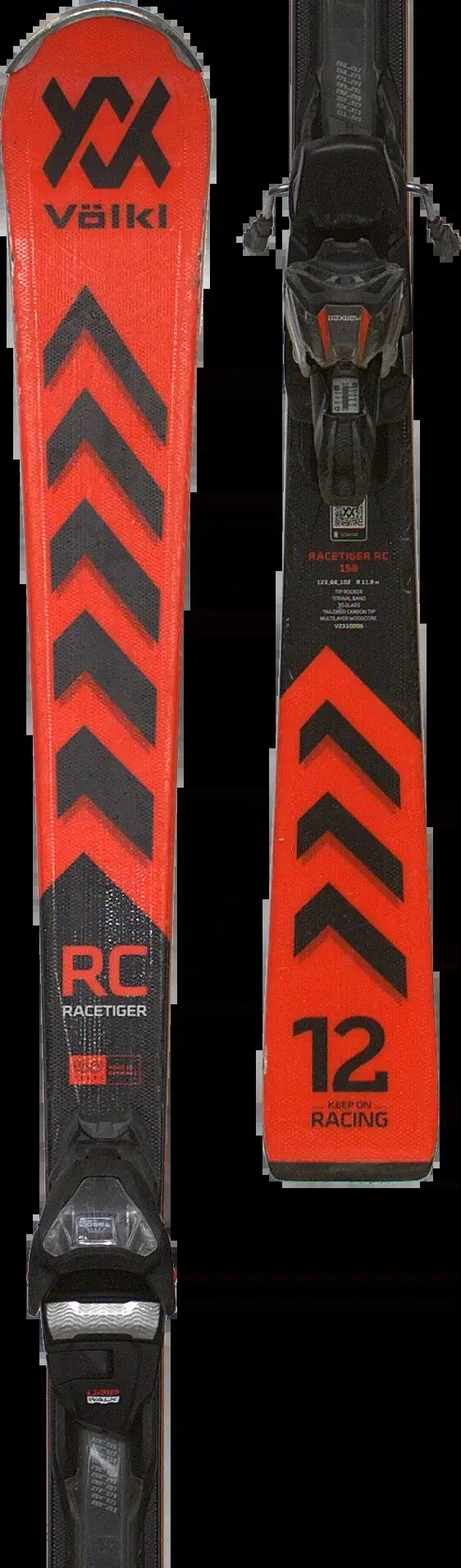 Second life - Narty Volkl Racetiger RC 2024 158cm 3/5