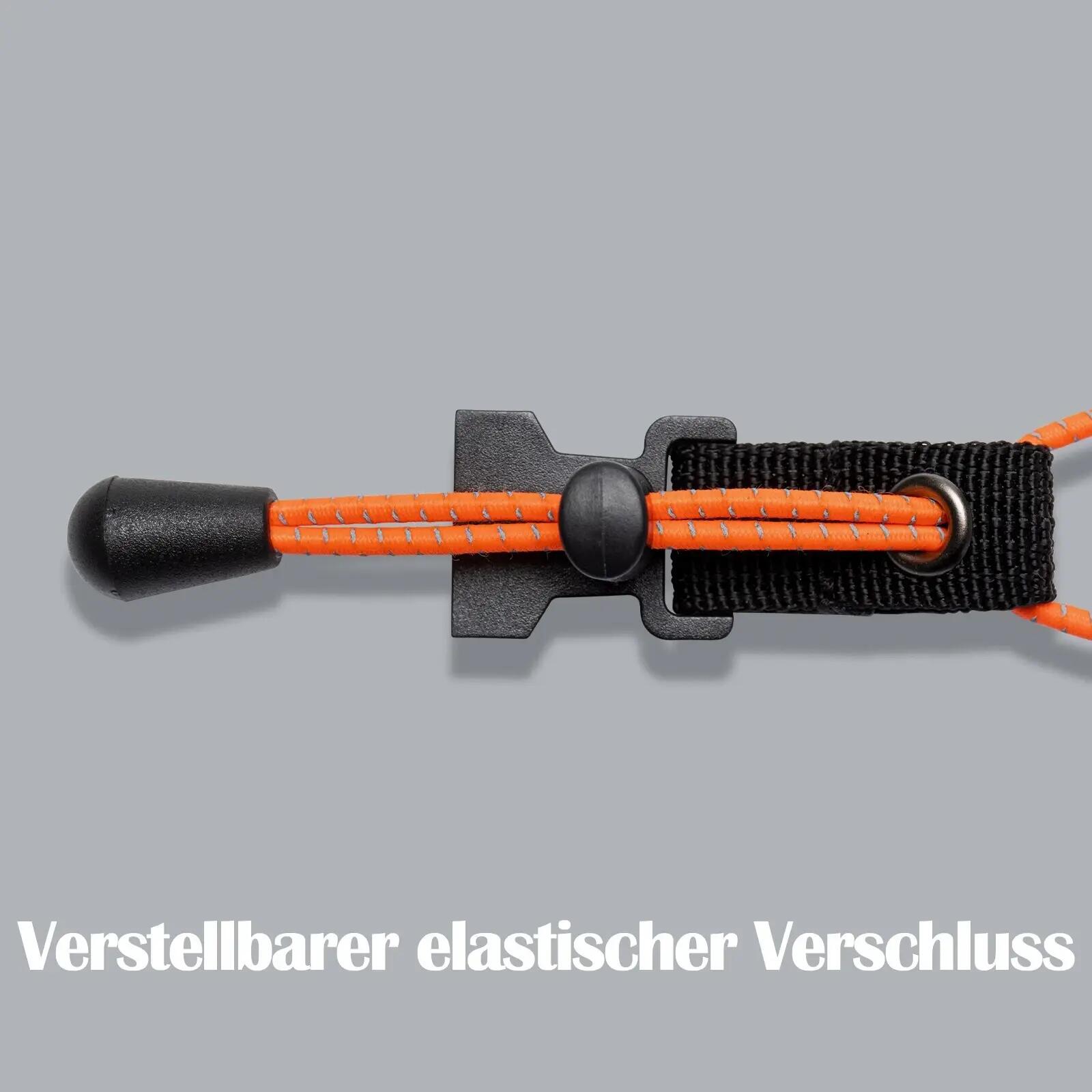 ROCKBROS 2er Set reflektierende Hosenbänder elastisch 4/8