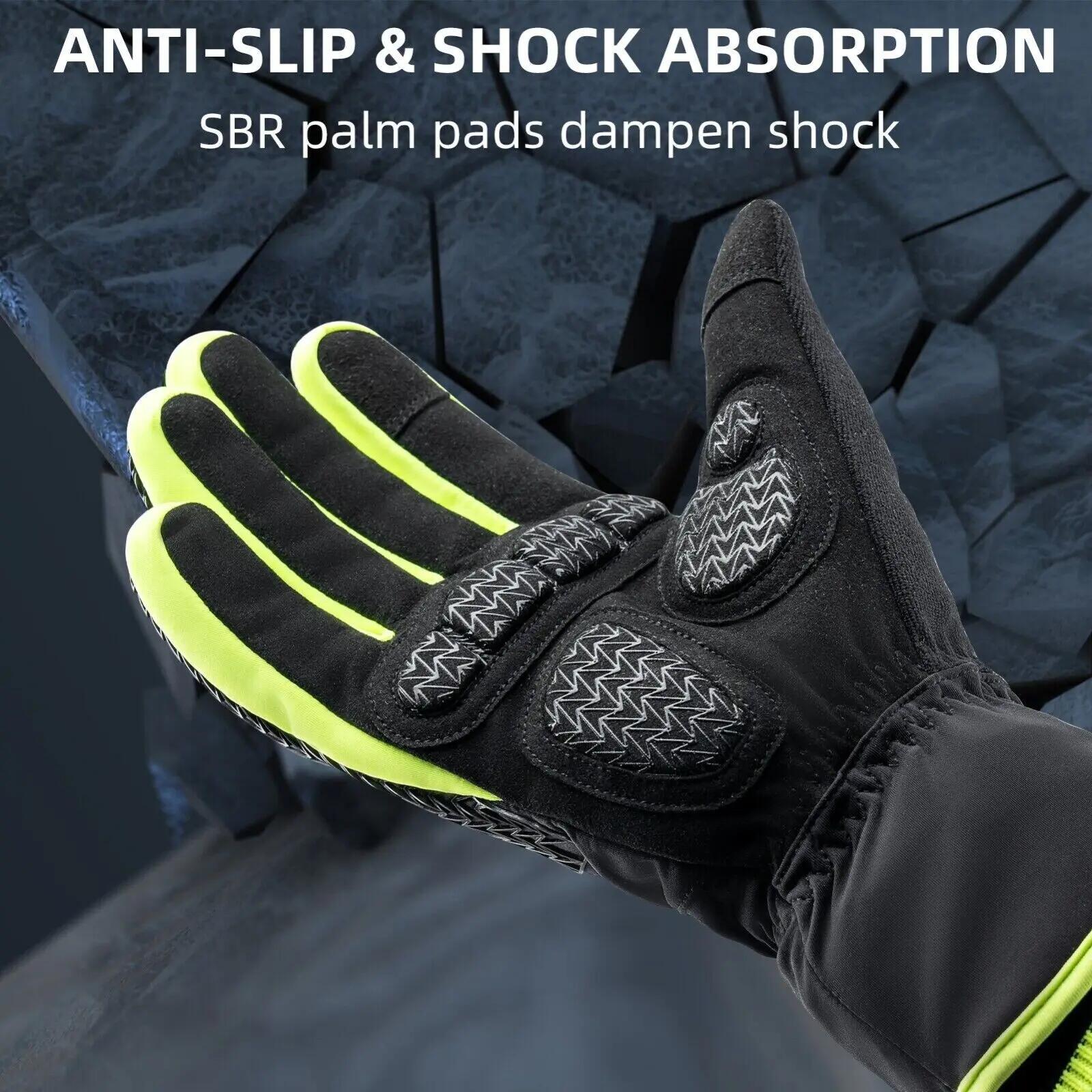 ROCKBROS Gants d'hiver chauds 2/7