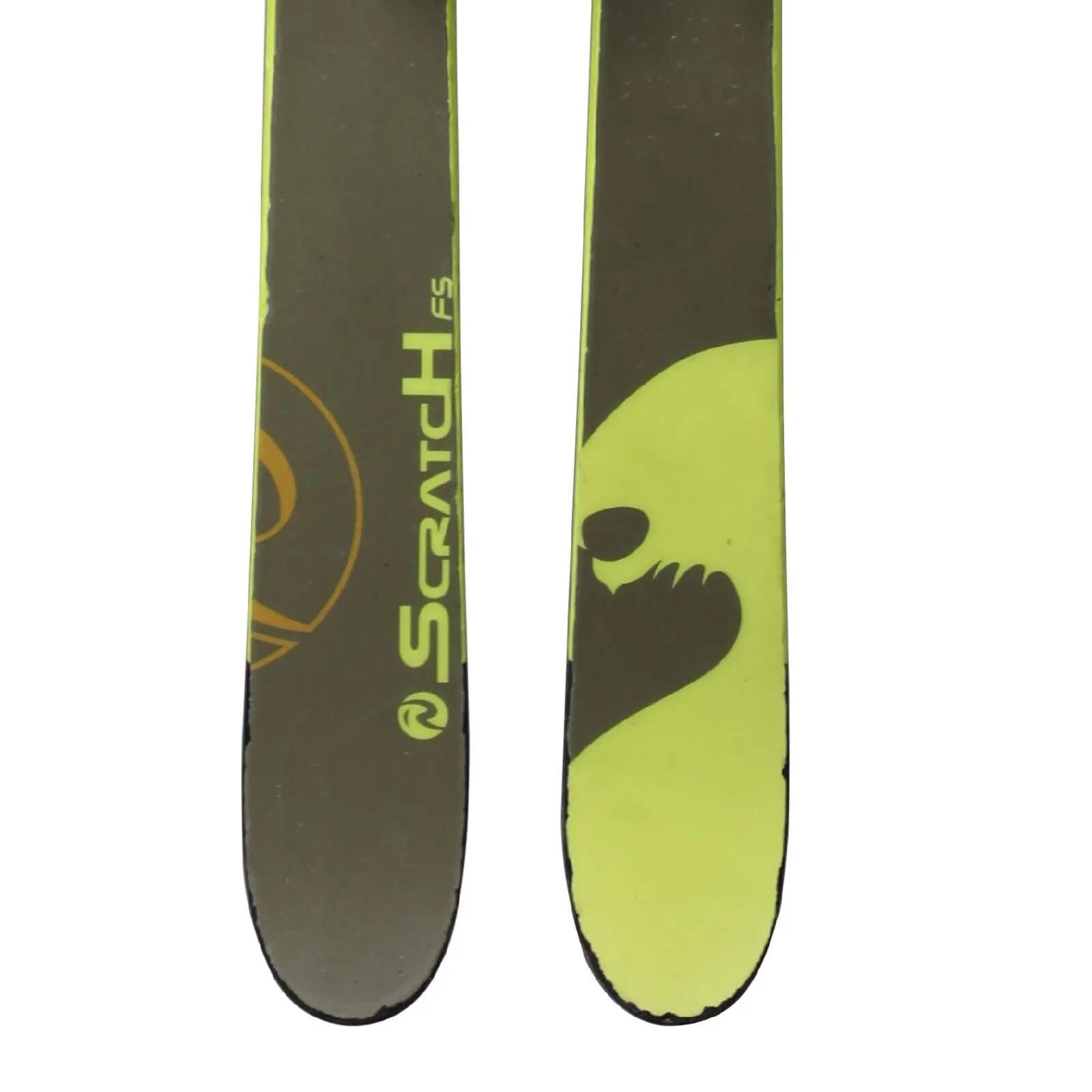 RECONDITIONNE - Ski Rossignol Scratch Fs + Fixations 4/4