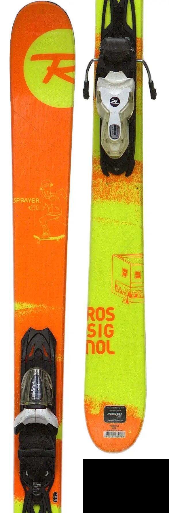 Second life - Narty Rossignol Sprayer Freestyle 158cm 3/5