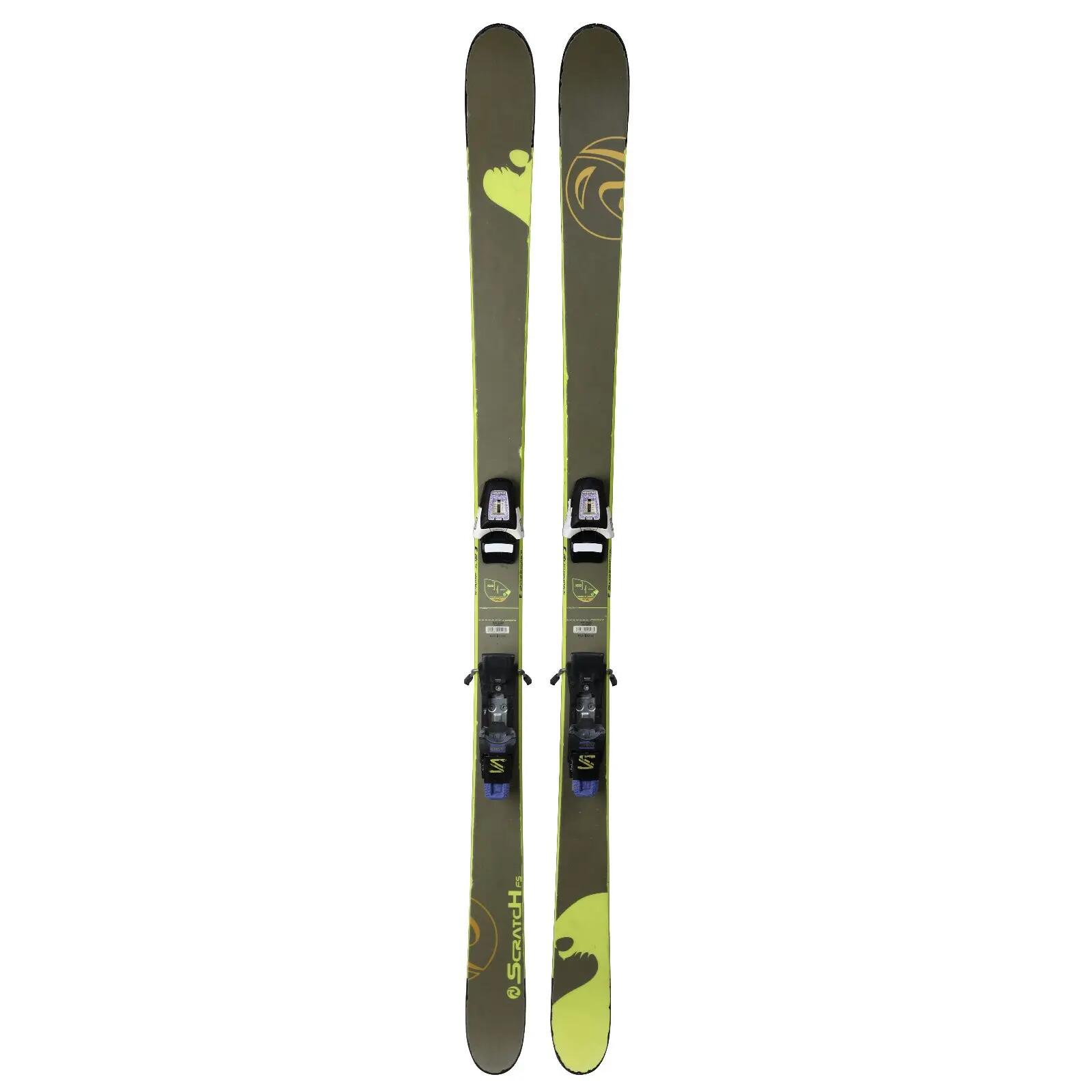 RECONDITIONNE - Ski Rossignol Scratch Fs + Fixations 2/4