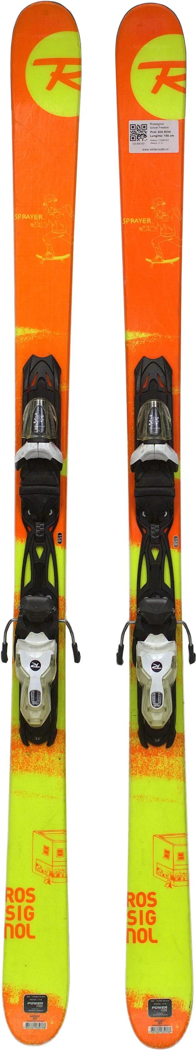 Second life - Narty Rossignol Sprayer Freestyle 158cm 2/5