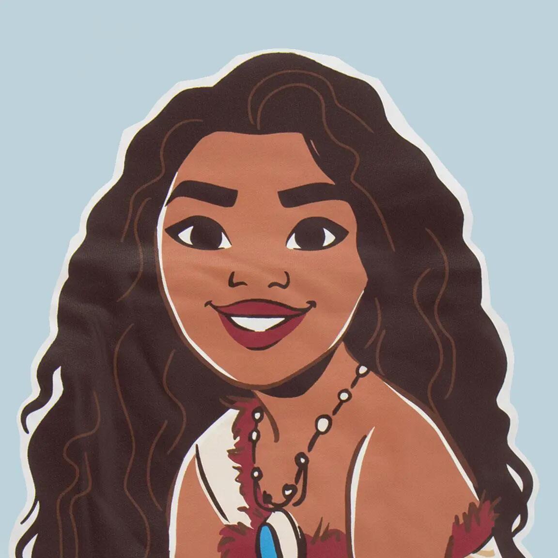 Pyjama Kort Kinder Moana Tweedelig van Katoen Turkoois 3/6