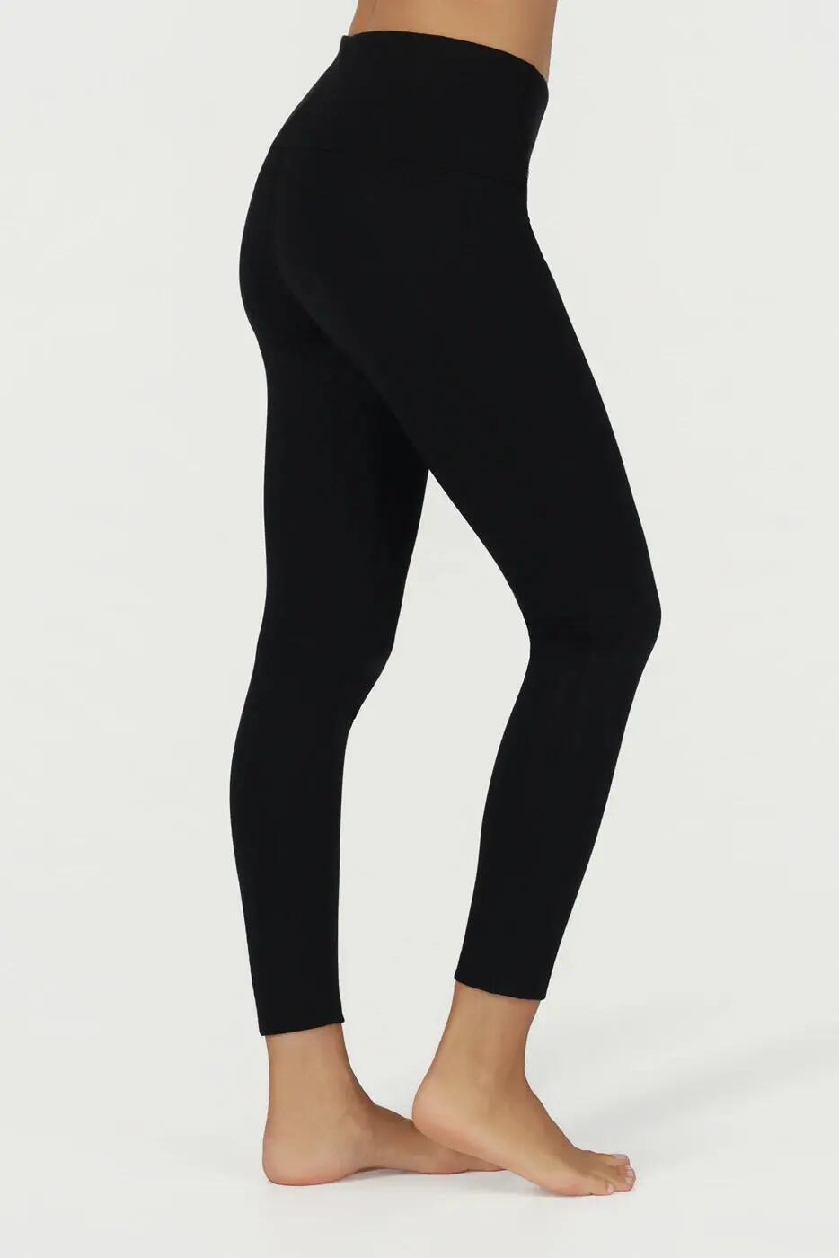 Legging de sport Yoga & Pilates 7/8 Aina - Noir Onyx 2/6