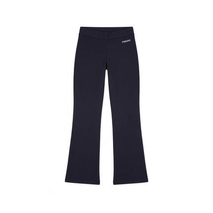 Leggings coupe évasée en molleton élastique effet soie
