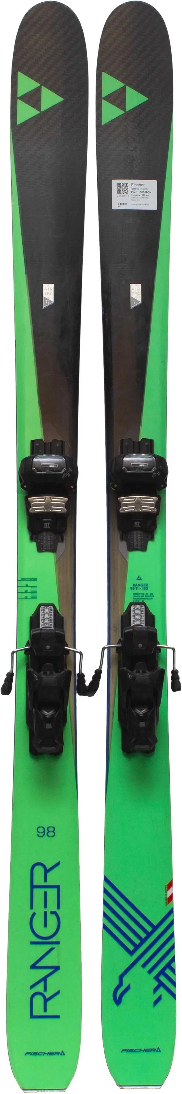 Second life - Narty Fischer Ranger 99 TI Freeride 188cm 2/4