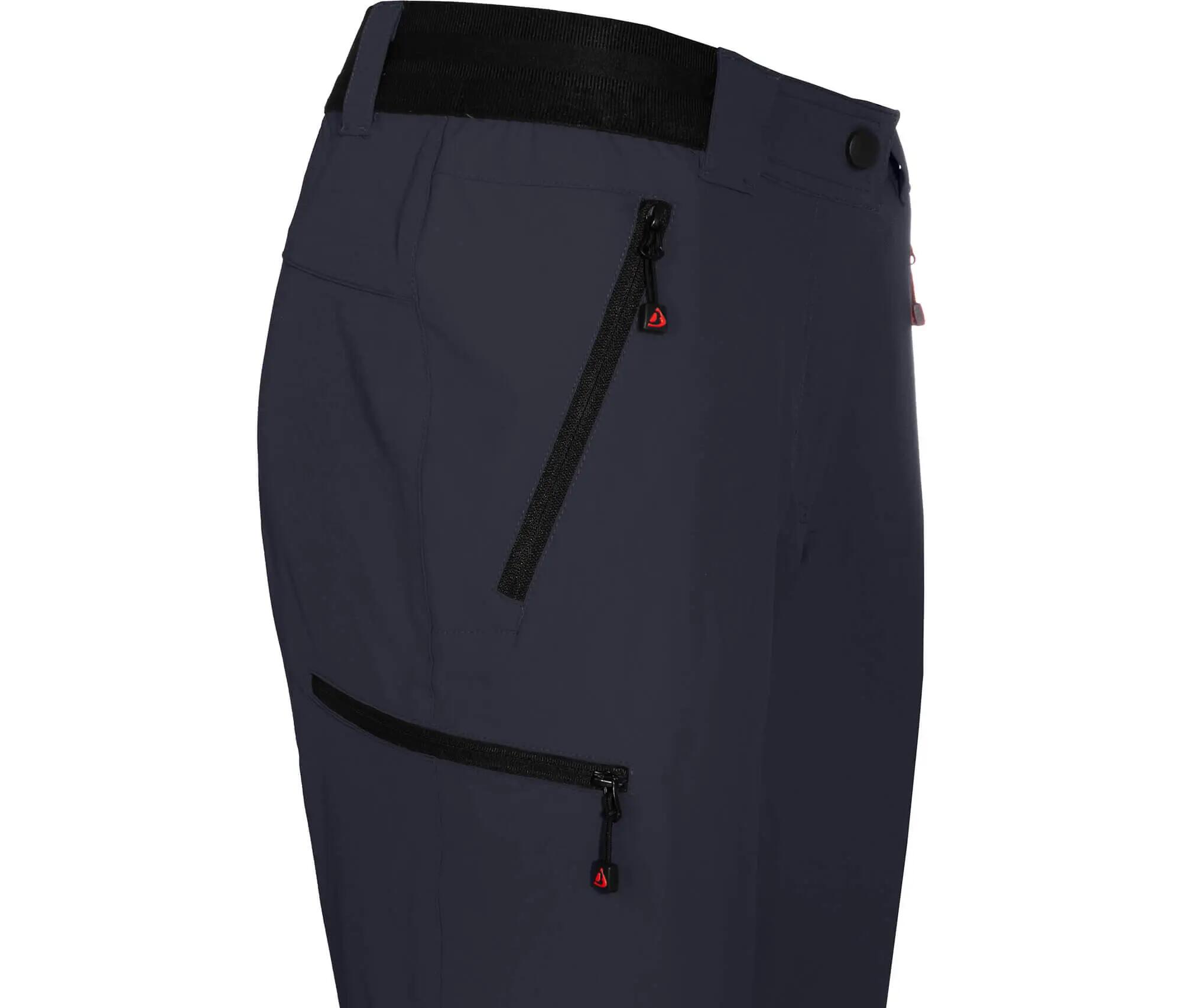 Damen Wanderhose leicht, strapazierfähig Blau 5/6