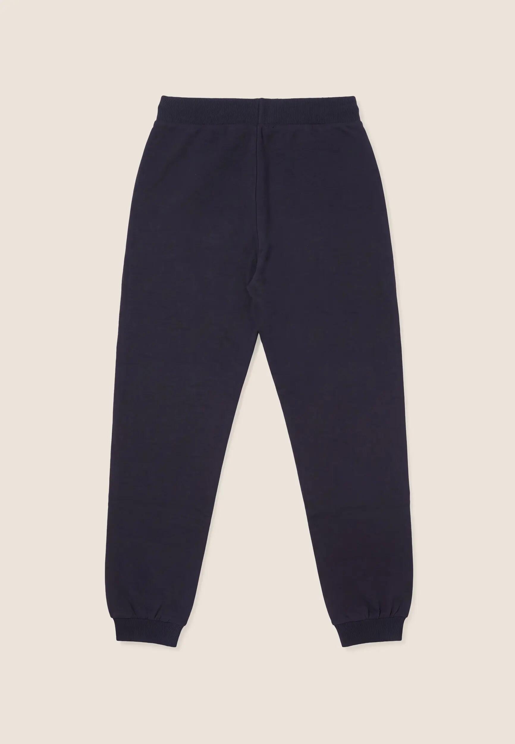 Pantalón jogger regular de felpa aterciopelada 2/3